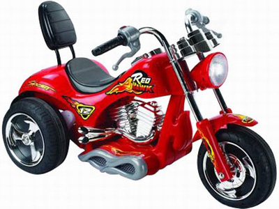 Mm-gb5008_red Red Hawk Motorcycle 12v Red