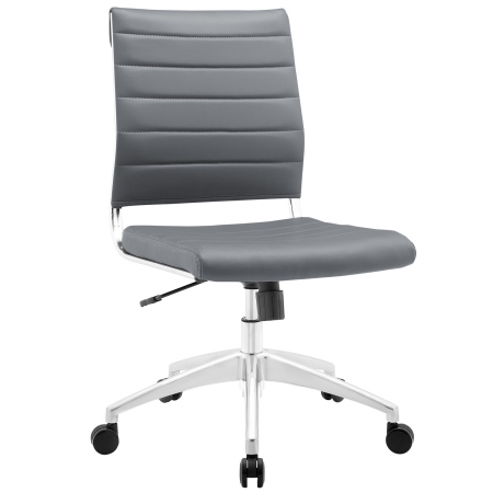 Eei-1525-gry Jive Mid Back Office Chair, Gray