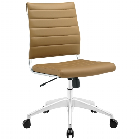 Eei-1525-tan Jive Mid Back Office Chair, Tan