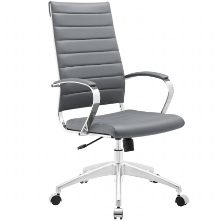 Eei-272-gry Jive Highback Office Chair, Gray