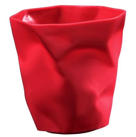 Eei-1023-red Lava Pencil Holder, Red