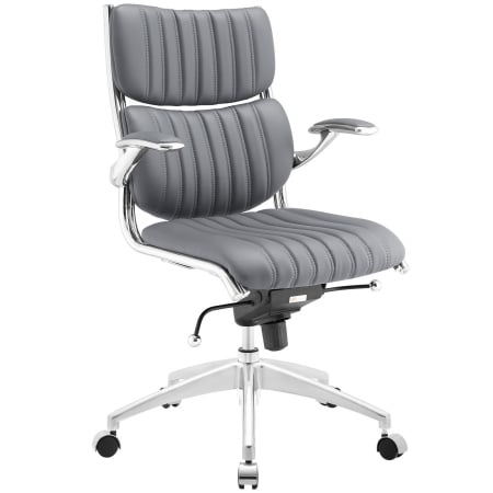 Eei-1028-gry Escape Midback Office Chair, Gray