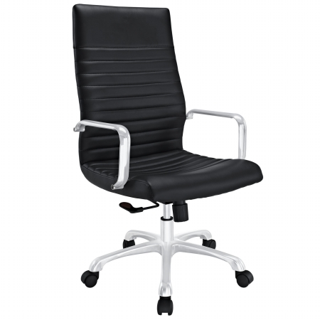 Eei-1061-blk Finesse Highback Office Chair, Black