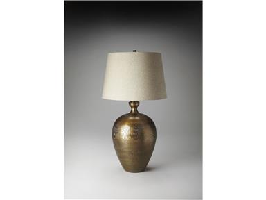 7135116 Antique Brass Finish Table Lamp