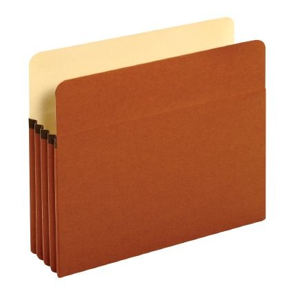 51524e5 Standard File Pockets, 3.5 In. Letter, Pack Of 5