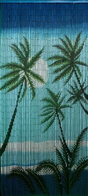 5296 Carribean Palms Curtain