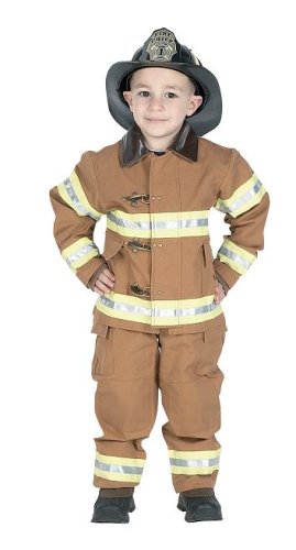 Aeromax Ft-23 Junior Firefighter Suit Size 2-3 Tan