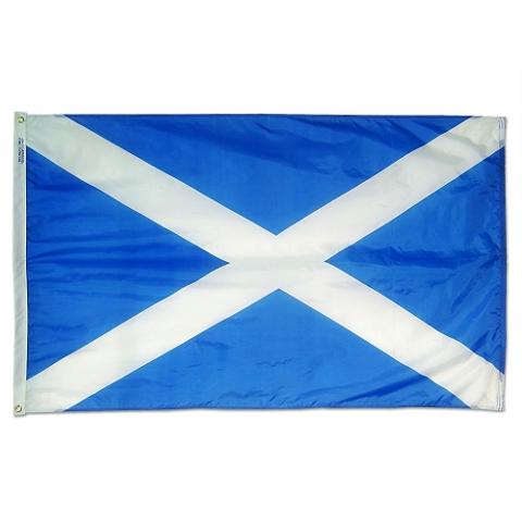 221109 4 X 6 Ft. Nylon - Glo St Andrews Cross Flag