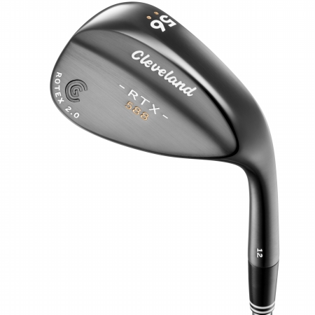 Cleveland 588 Rtx 2.0 Black Satin Wedges Dynamic Gold Steel 10.0 Right 50.0