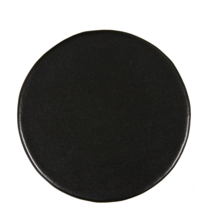 Dacasso A1471 Black Bonded Leather Coaster