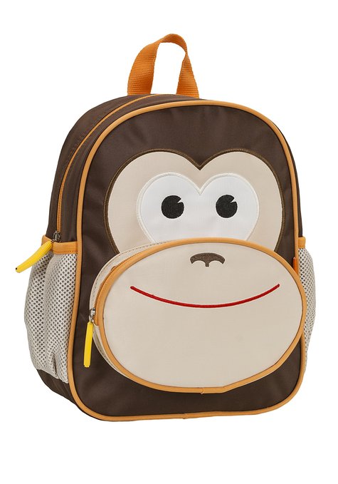 B01-monkey 10 X 4 X 12.5 In. Back Pack - Monkey