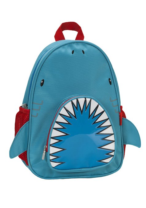 B01-shark 10 X 4 X 13.5 In. Back Pack - Shark