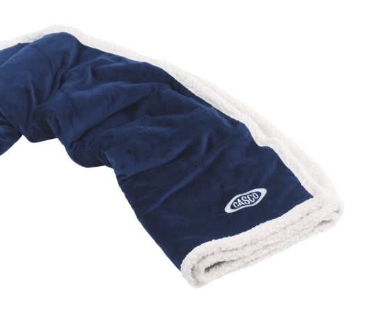 35_dc_20317 Country Lambswool Throw - Navy