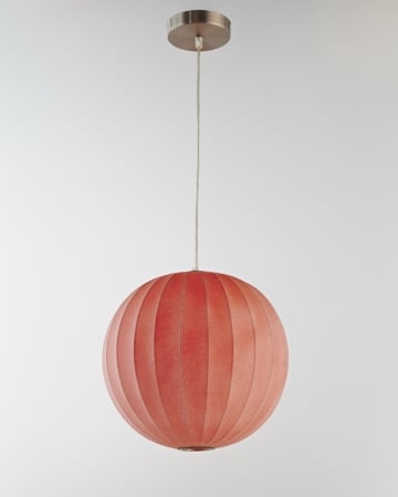 Ceiling Cocon Lamp, Red