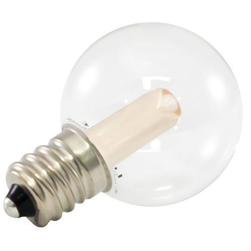 Pg30-e12-ww Premium Grade Led Lamp Small Globe, Candelabra Base, Warm White