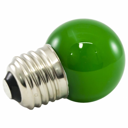Pg40f-e26-gr Premium Grade Led Lamp Intermediate Globe, Frosted Green Glass