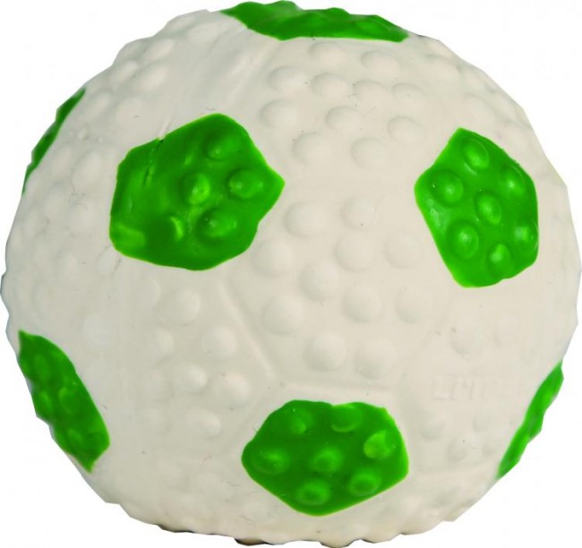 827939 Li L Pals Latex Soccerball - Green, 2 In.