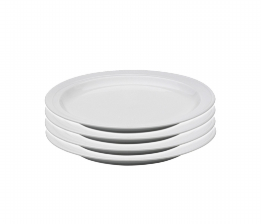 Berghoff 2214855 8.5 In. Hotel Line Salad Plates, 4 Piece