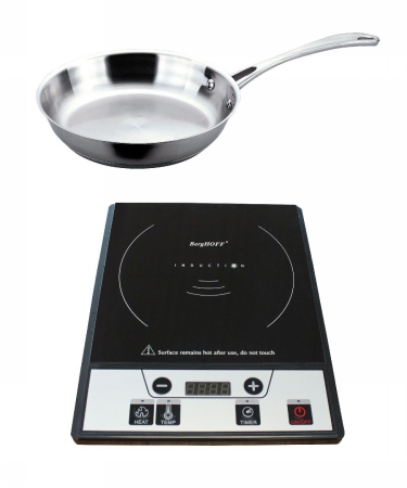 Berghoff 2211631 Tronic Power Induction Stove With Stainless Steel Fry Pan