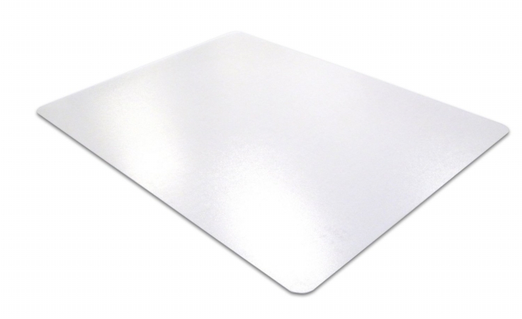 1115015023er Cleartex Xxl Polycarbonate Square General Office Mat, 60 X 60 In.