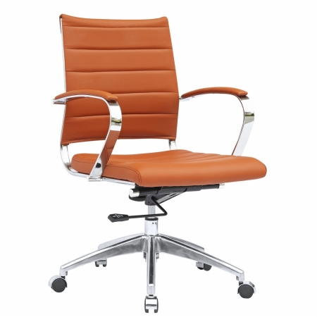 Fmi10077-lightbrown Sopada Conference Office Chair Mid Back, Light Brown