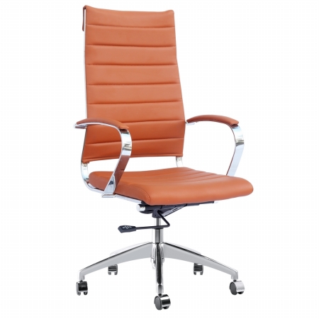 Fmi10078-lightbrown Sopada Conference Office Chair High Back, Light Brown