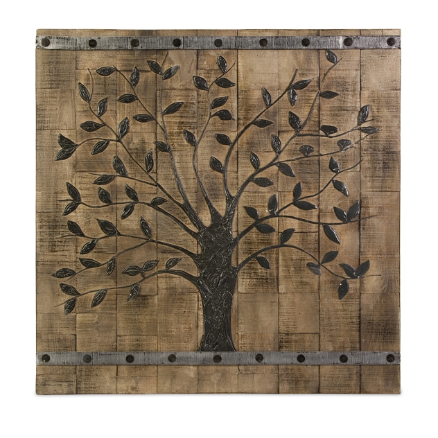Imax 73075 Tree Of Life Wood Wall Panel