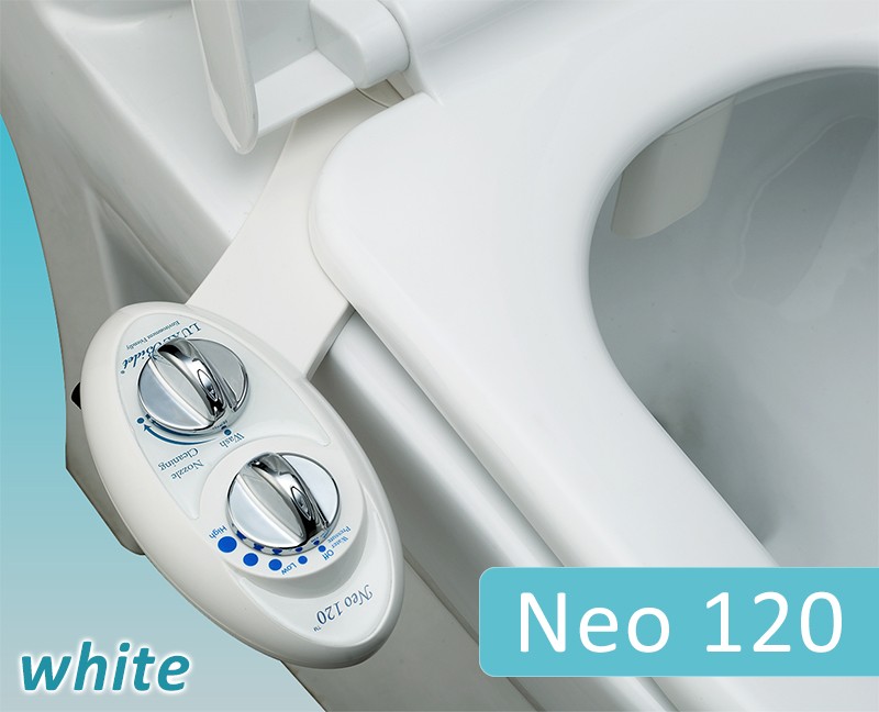 Bidetneo120sww Neo 120 Single Nozzle Bidet, White On White