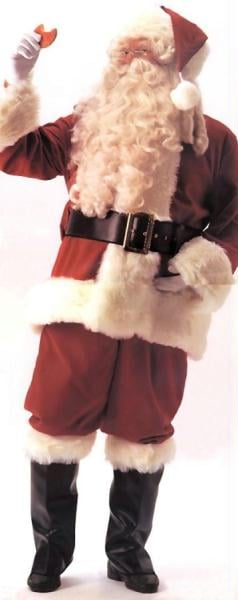 Morriscostumes Ae14 Santa Suit Deluxe Velvet