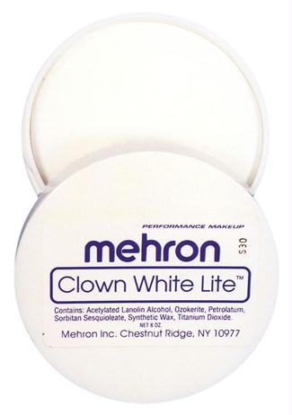 Morriscostumes Dd357 Clown White Lite 2 Oz.