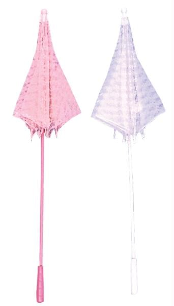 Morriscostumes Bb28pk Parasol Lace - Pink