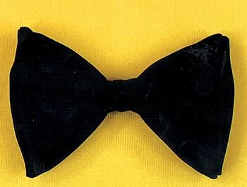 Morriscostumes Bb40bk Bow Tie Formal Black