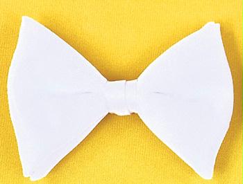 Morriscostumes Bb40wt Bow Tie Formal White