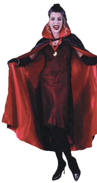 Morriscostumes Aa200rd 56 In. Cape Deluxe Red