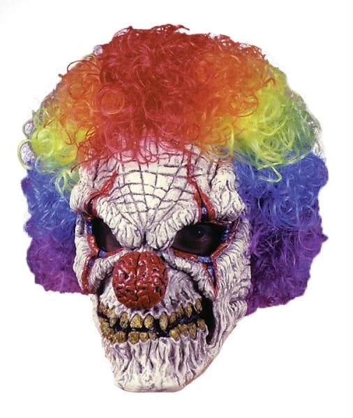 Morriscostumes Fw8545cl Clown Mask With Wig