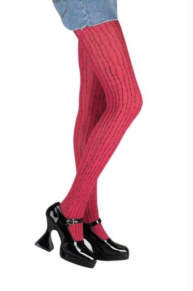 Morriscostumes Dg14398 Pantyhose Red Barbed Wire