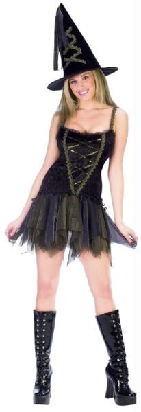 Morriscostumes Fw120214ml Sexy Flirty Witch, Medium-large