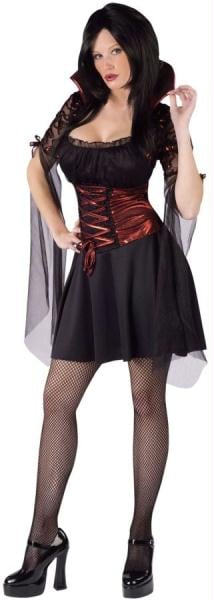 Morriscostumes Fw120984ml Twilight Vamp Medium-large 10-14