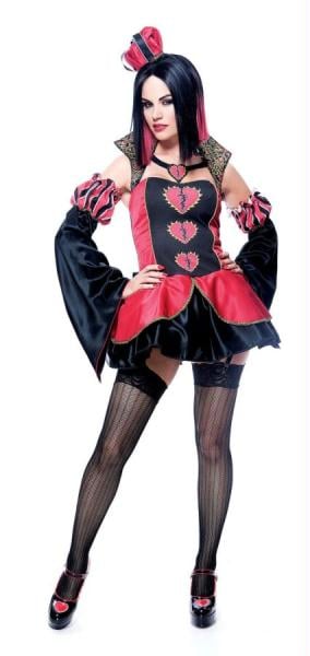 Morriscostumes Pm731065 Queen Of Broken Hearts, Medium