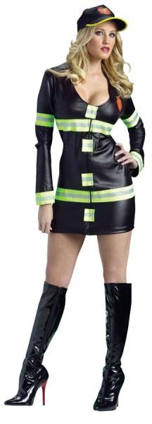 Morriscostumes Fw120784sd Hot Fire Lady Adult, Small-medium