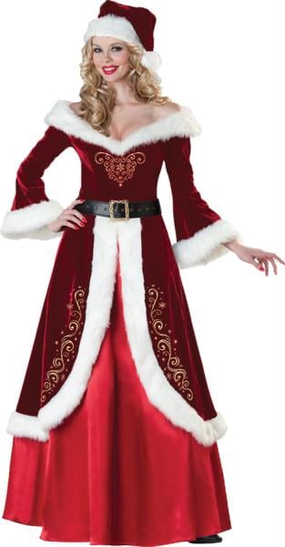 Morriscostumes Ic51004xl Mrs St Nick Xlarge, 16-18