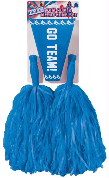 Morriscostumes Fm68682 Pom Pom Set, Blue