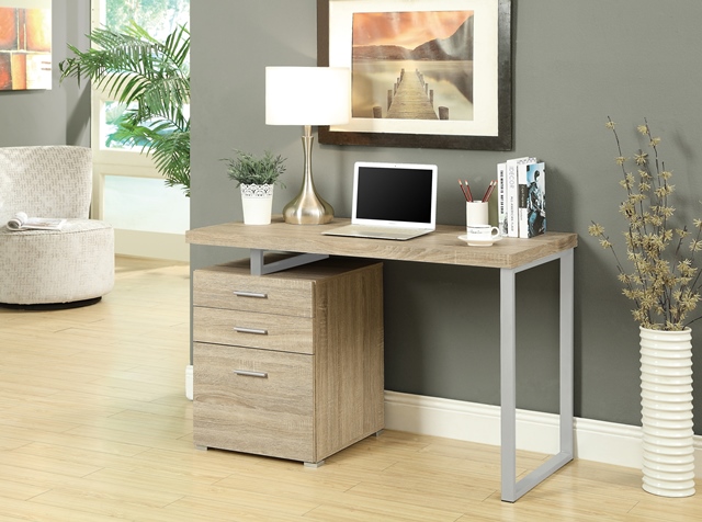 I 7226 Natural Reclaimed-look Left Or Right Facing 48 L In. Desk