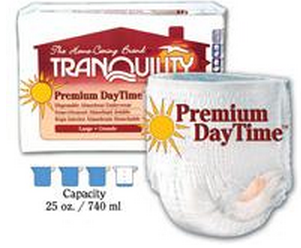 'principle Business Enterprises 2108 62-80 In. Tranquility Daytime Disposable Absorbent Underwear, 2x-large