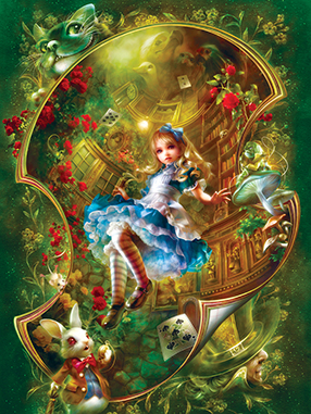 Alice In Wonderland Puzzle - 300ez Piece