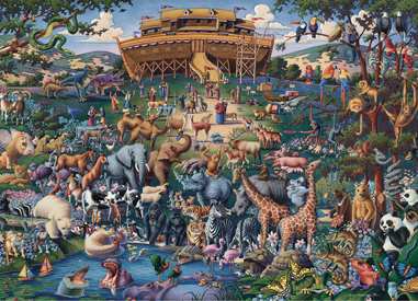 71178 Eric Dowdle Noahs Ark , 1000 Pieces