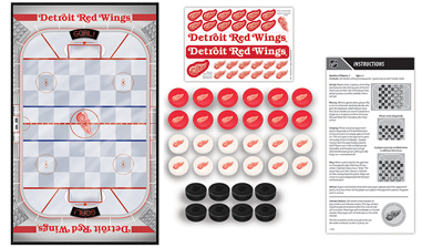 41484 Detroit Red Wings Checkers Puzzle