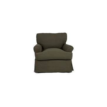 Horizon Chair - Slip Cover Set Only - Forest Green