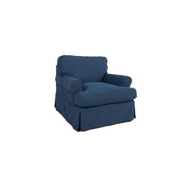 Horizon Chair - Slip Cover Set Only - Indigo Blue