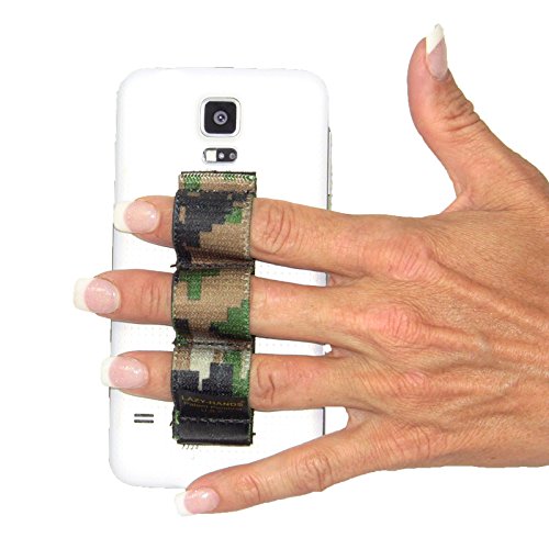 LAZY-HANDS 201495 3-Loop Grip For Oversized Phones - XL Camouflage LAZY-HANDS 201495 3-Loop Grip For Oversized Phones - XL Camouflage